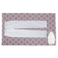 20s Sheeting Mauve Tiles Ironing Mat (Pack of 1)