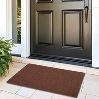 Coir Door Mats for Home Entrance Thick Anti-slip Welcome Doormat with PVC Back | Ideal for Indoor, Outdoor, Patio, Home and Office | Durable and Easy to Clean