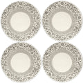 Cotton Printed Grey Placemat (Pack of 4)