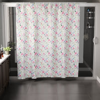 Polyester Garden Shower Curtain (Pack of 1)