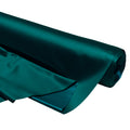 Satin Polyester Silk Teal Green Fabric by Meter
