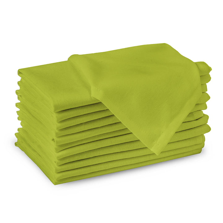 Cotton Green Table Napkins (Pack of 12)