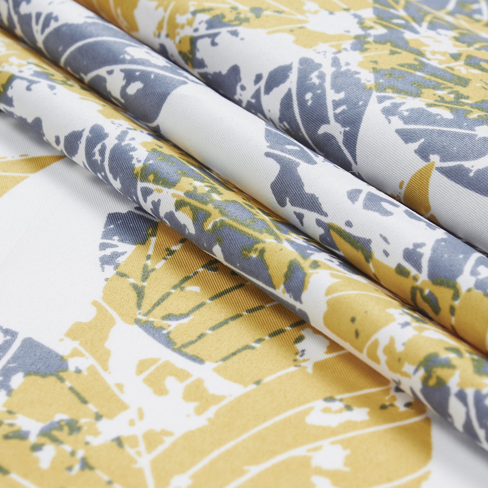 Printed Satin Fabric by Meter | Wide - 58 Inch Width (147 cm) | Soft Polyester Cloth for Curtains, Cushion Covers, Dresses, Kurtis, Crafts, Craft Sewing & Home Decor