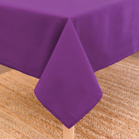 Cotton Purple Table Cloth (Pack of 1)