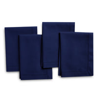 Cotton Scotch Blue Table Napkins (Pack of 4)