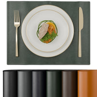 PU Leather Green Placemat