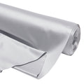 Satin Polyester Silk Silver Fabric by Meter