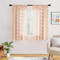 Polyester Triangles Tomato Curtain (Pack of 2)