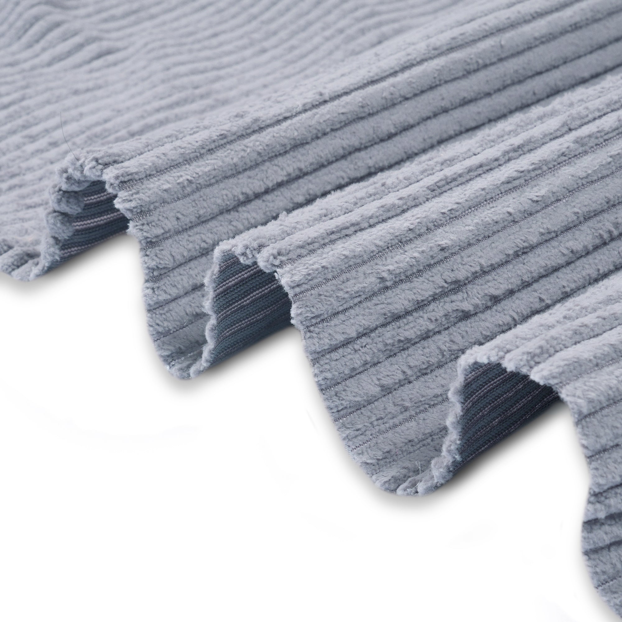 Corduroy Fabric by the Meter, 59" Wide Premium 238 GSM Polyester Upholstery & Sewing Material, Soft Ribbed Fabric for Sofa/Cushion Covers, Trousers, Curtains & DIY Crafts