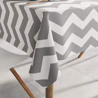 Cotton Zig Zag Table Cloth (Pack of 1)