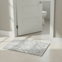 Cotton Grey Bathmat (Pack of 1)