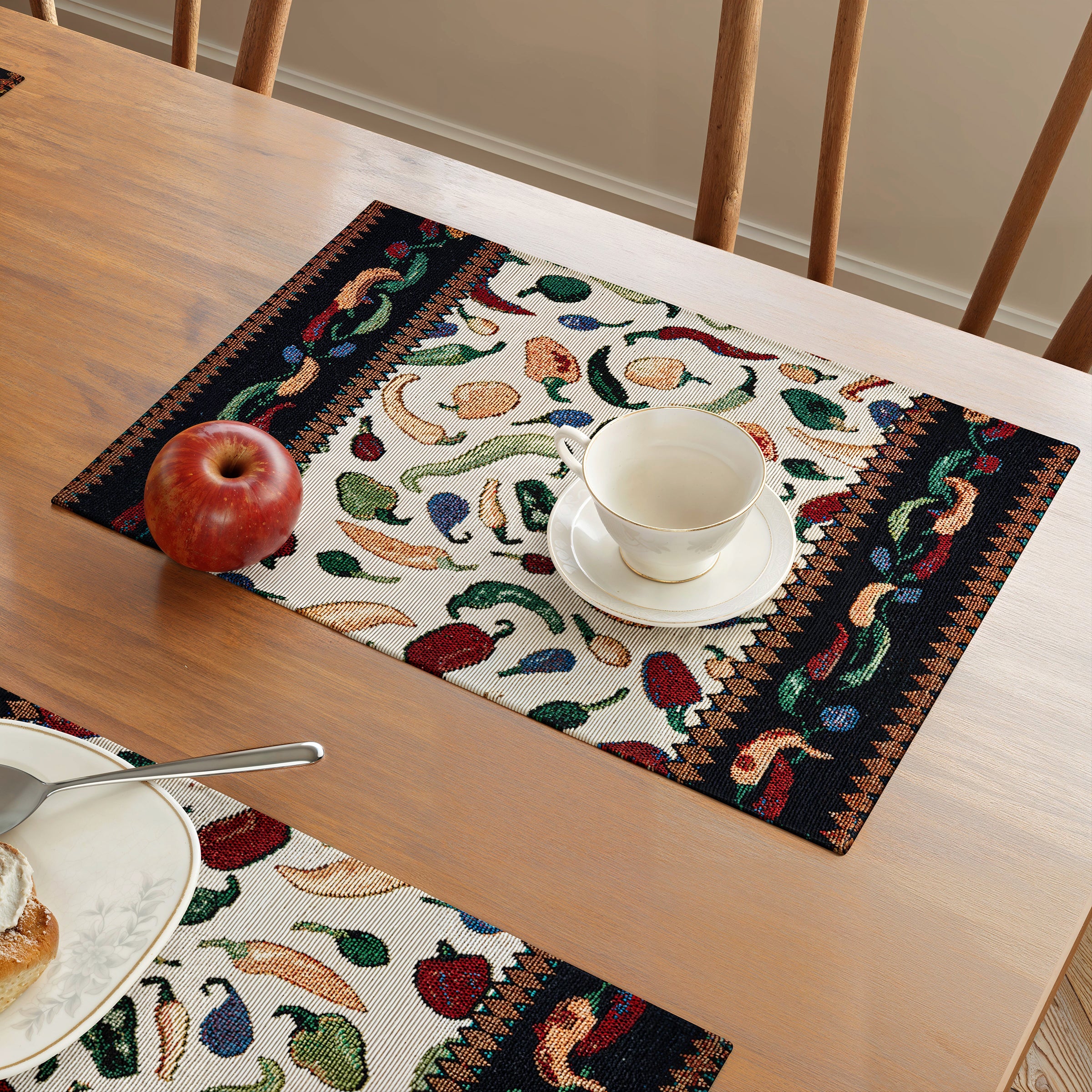 Cotton Chilies Placemat (Pack of 4)
