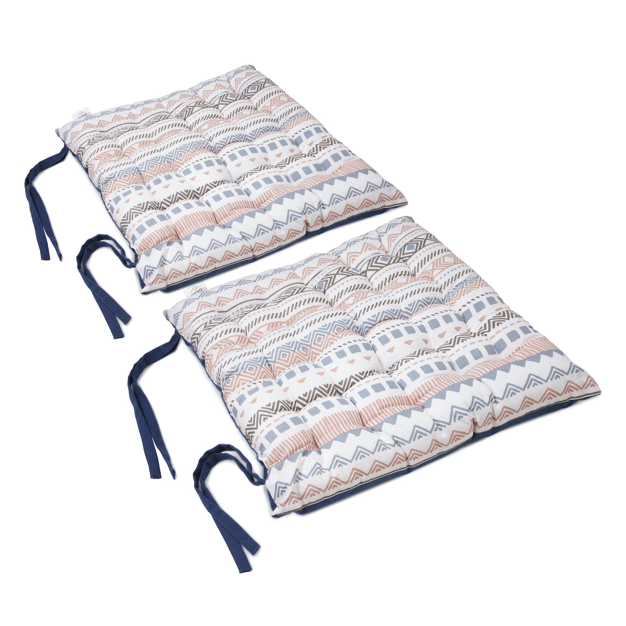 20s Sheeting Aztec & Scotch Blue Chairpad (Pack of 4)