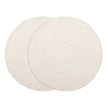 Cotton Off White Placemat (Pack of 2)