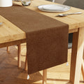 Embossed Velvet Coffee Table Runner