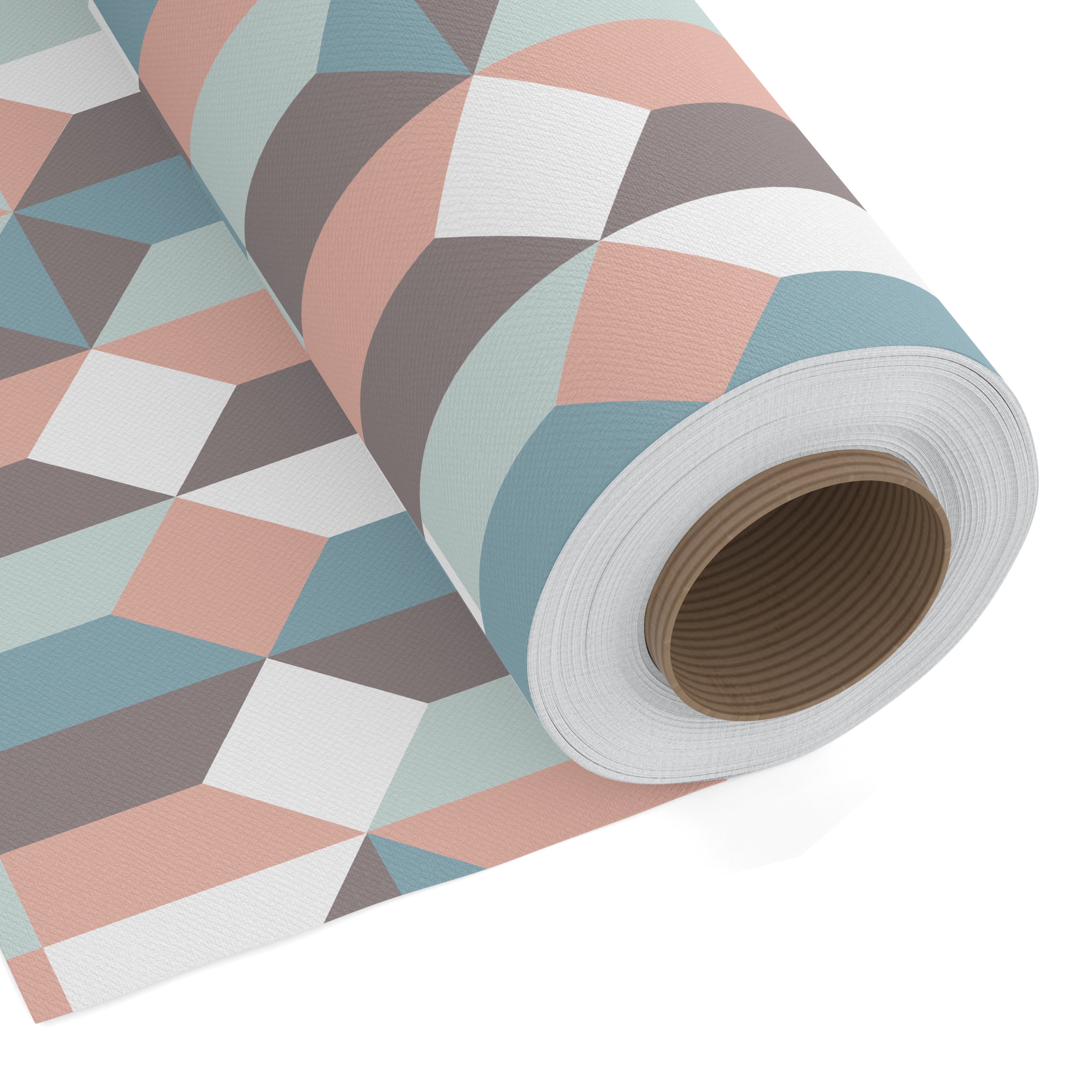 20s Cotton Twill Blocks Fabric (Pack of 1)