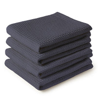 Cotton Grey Kitchen Towel (Pack of 4)