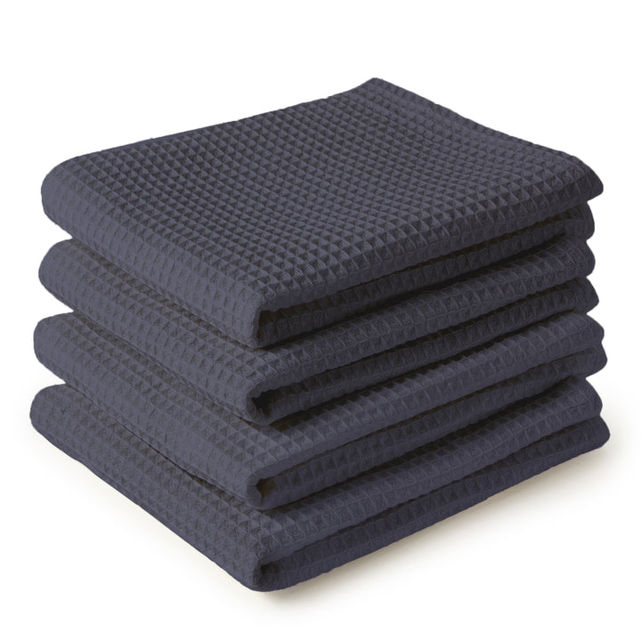 Cotton Grey Kitchen Towel (Pack of 4)