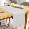 Blackout Buti Silver Light Grey Table Runner (Pack of 1)