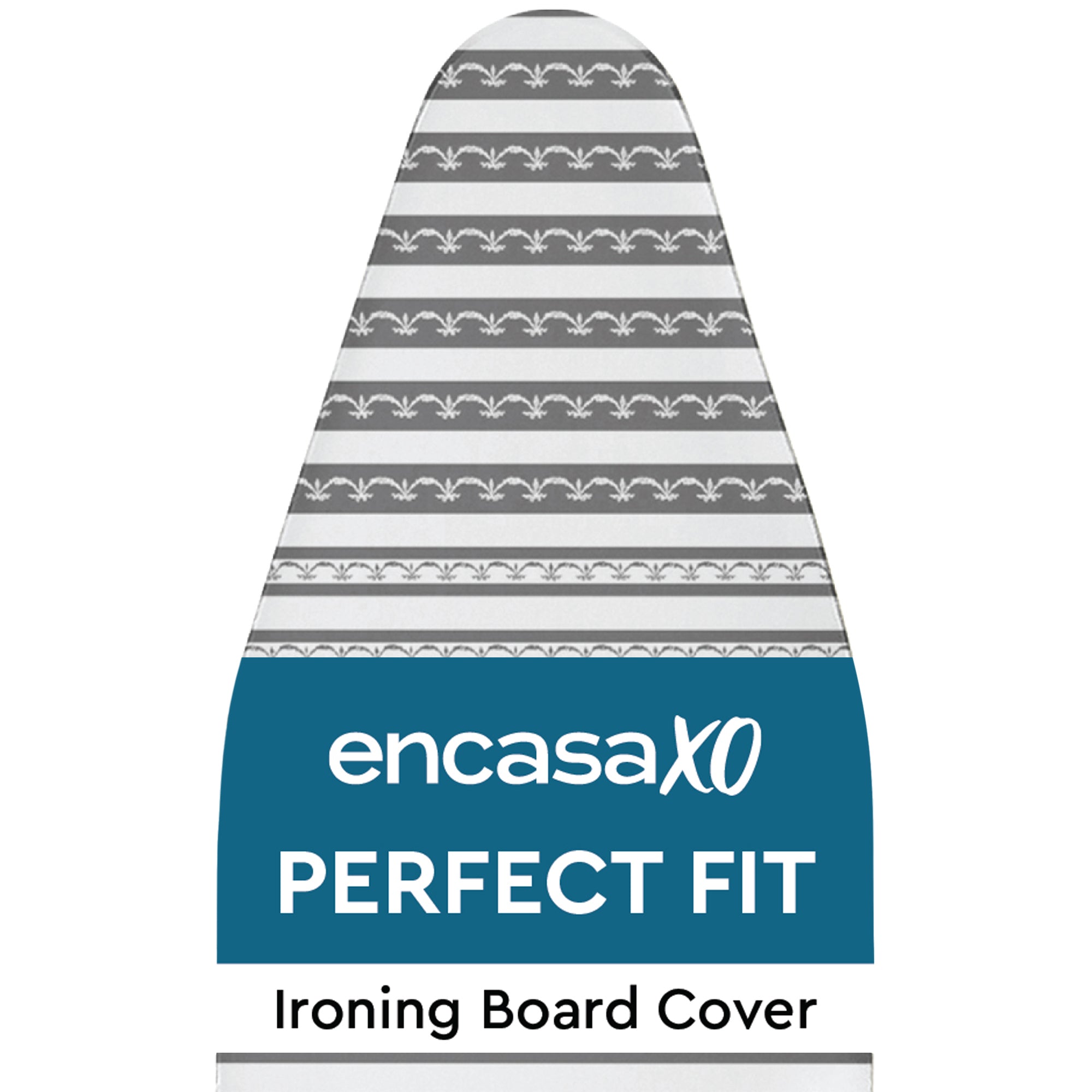 20s Sheeting Grey Bunting Ironing Board Cover