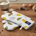 Cotton Yellow Moon Oven Gloves (Pack of 2)