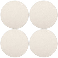 Cotton Off White Placemat (Pack of 4)