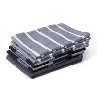 Cotton Grey Kitchen Towel (Pack of 5)