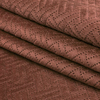 Quilted Polyester Fabric Bronze Fabric