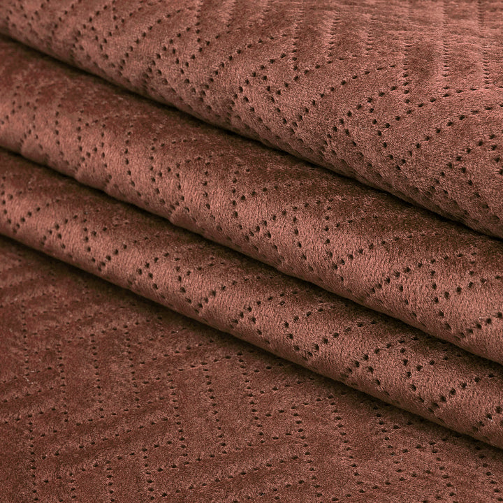 Quilted Polyester Fabric Bronze Fabric