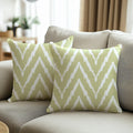 Micro Fire Sage Cushion Cover