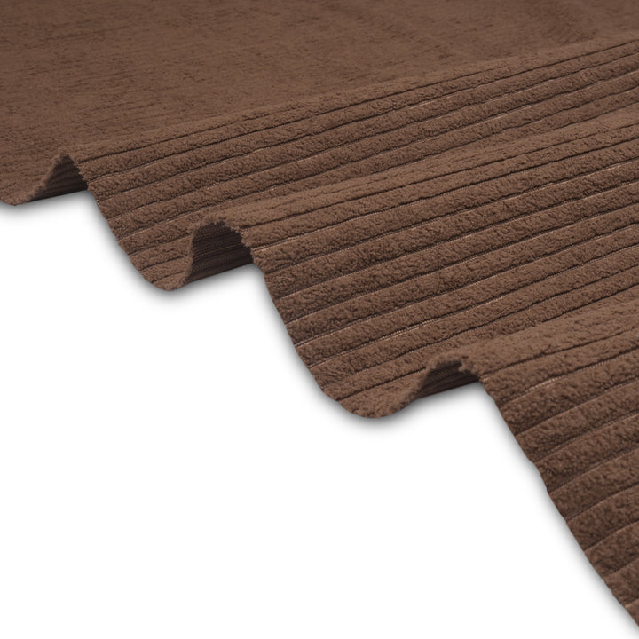 Corduroy Fabric by the Meter, 59" Wide Premium 238 GSM Polyester Upholstery & Sewing Material, Soft Ribbed Fabric for Sofa/Cushion Covers, Trousers, Curtains & DIY Crafts