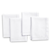 Cotton White Table Napkins (Pack of 4)