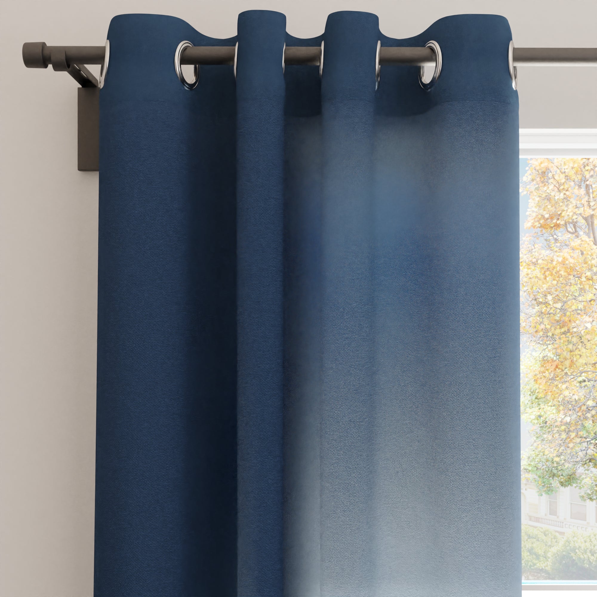 Canvas Emerald Curtain (Pack of 1)