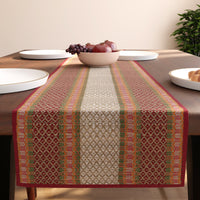 Madur Kathi Red Table Runner (Pack of 1)