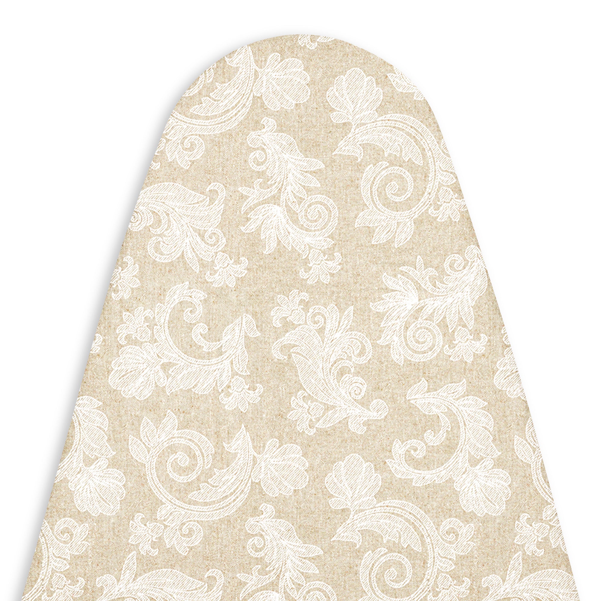 Cotton Beige Ironing Board Cover (Pack of 1)