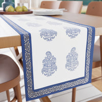 Cotton Indigo-01 Table Runner (Pack of 1)