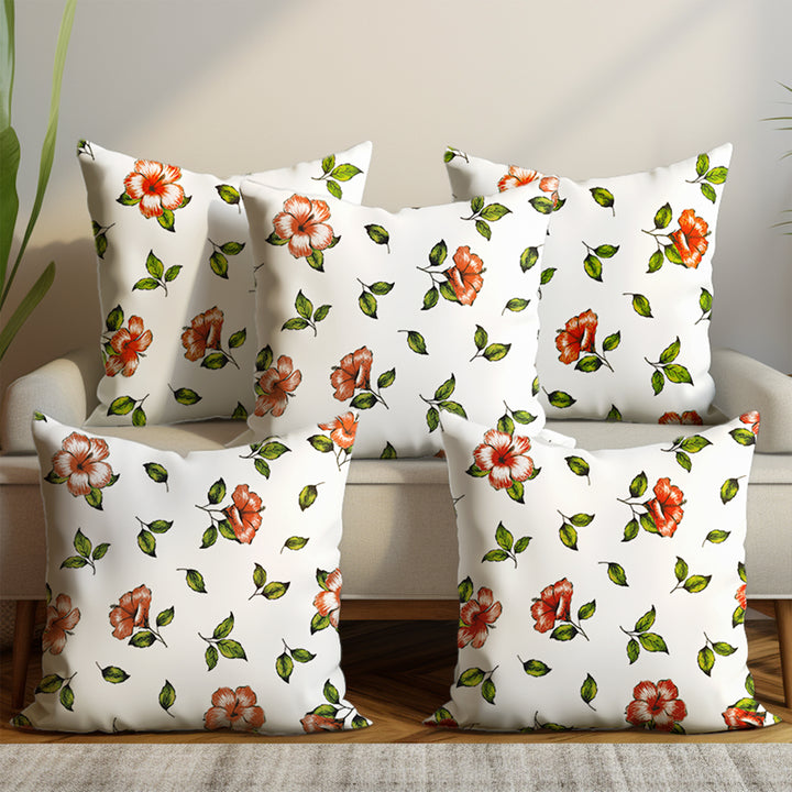 Micro Hibiscus Cushion Cover