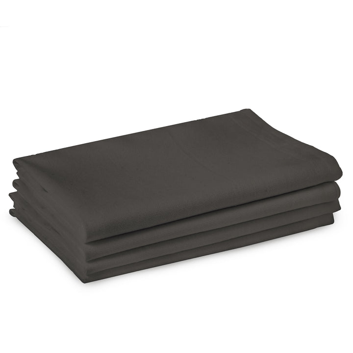 Cotton Charcoal Grey Table Napkins (Pack of 4)
