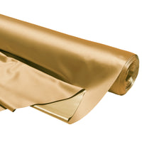 Satin Polyester Silk Gold Fabric