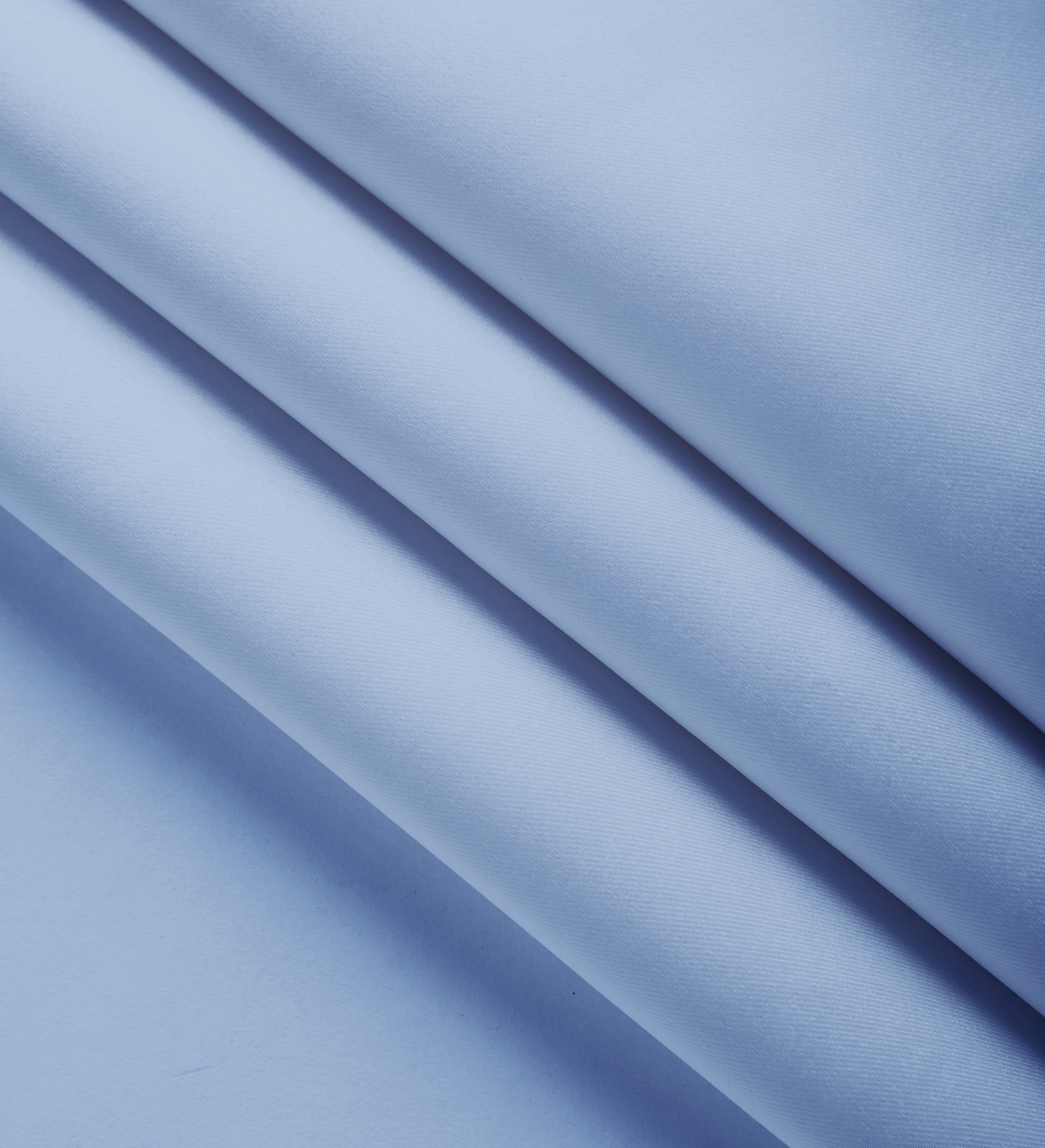 Polyester Solid Light Blue Fabric (1 Meter)