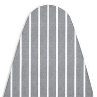 Cotton Roma Grey Stripes Ironing Board Cover (Pack of 1)