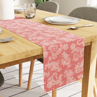 Cotton Red Table Runner (Pack of 1)