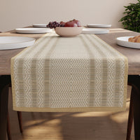 Madur Kathi Beige Table Runner (Pack of 1)