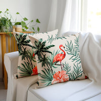 Blackout Flamingo Cushion Cover (Pack of 2)