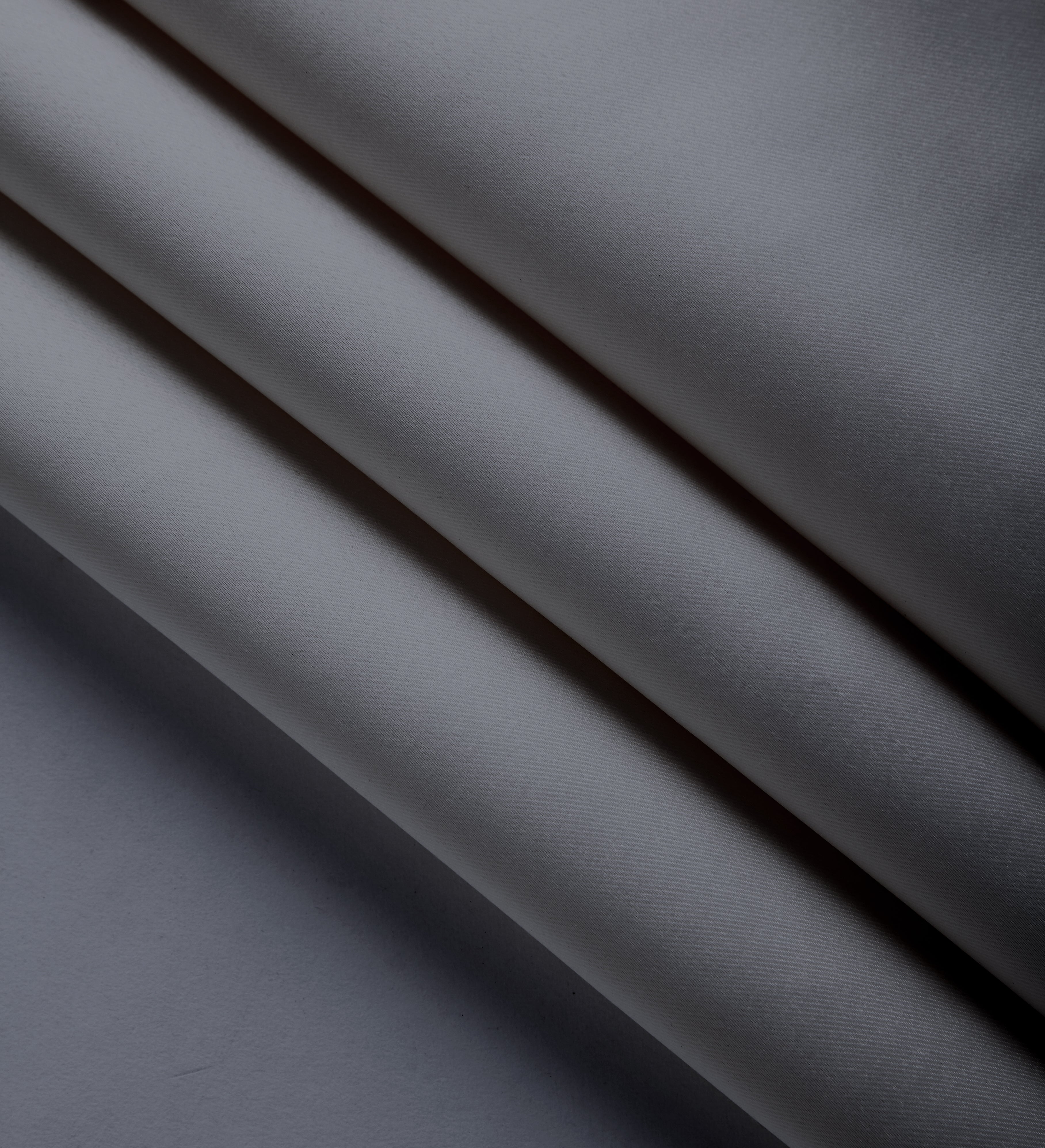Polyester Solid Medium Grey Fabric (1 Meter)
