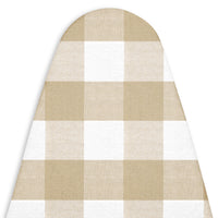 Cotton Buffalo Beige Ironing Board Cover (Pack of 1)