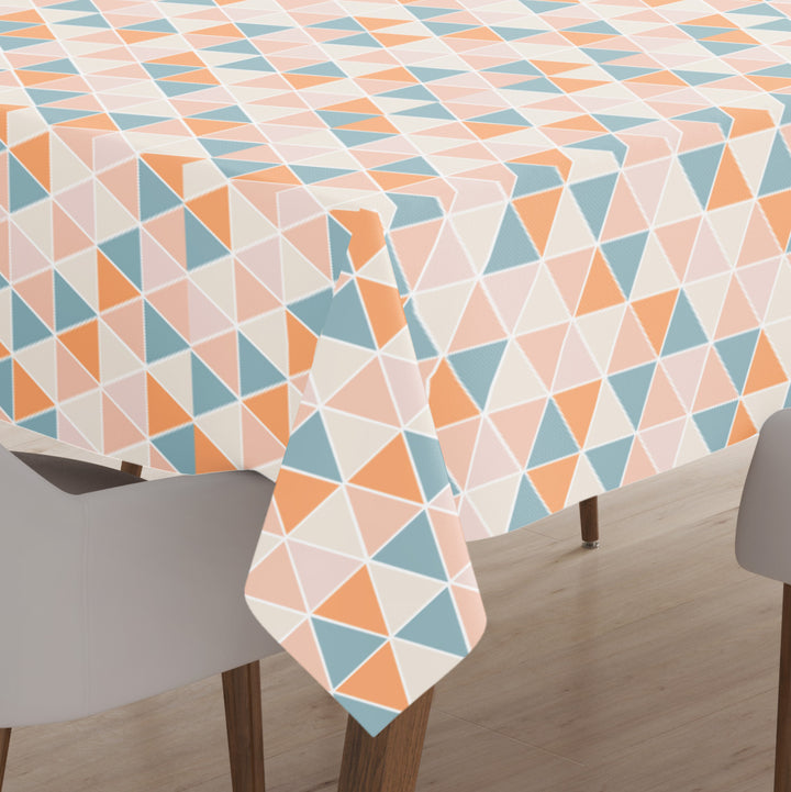 Cotton Triangles Table Cloth (Pack of 1)