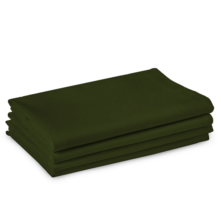 Cotton Leaf Green Table Napkins (Pack of 4)