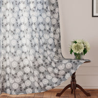 Polyester Dandelion Curtain (Pack of 2)