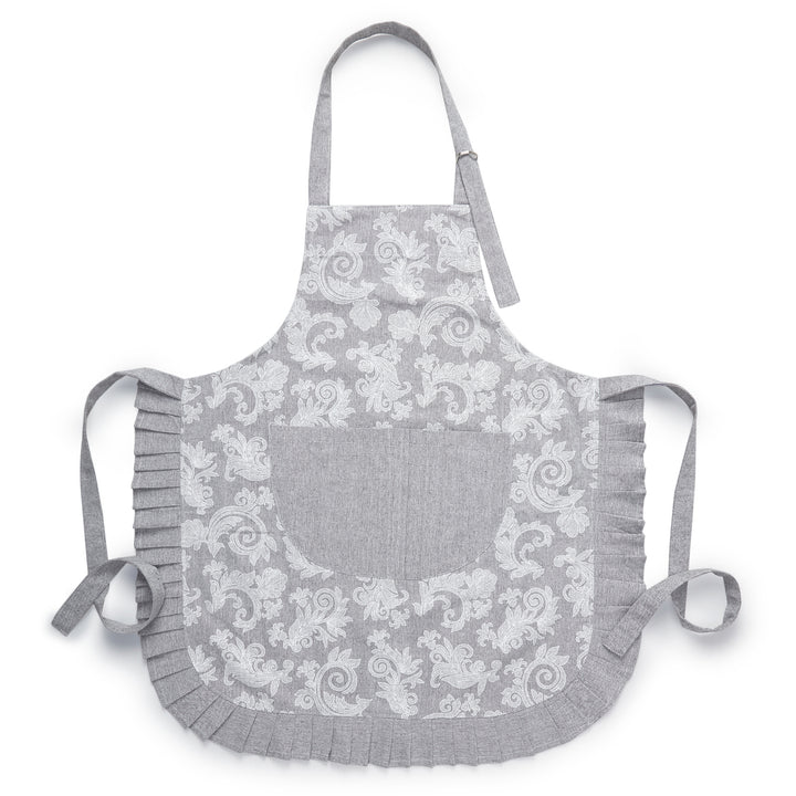Cotton Grey Apron (Pack of 1)